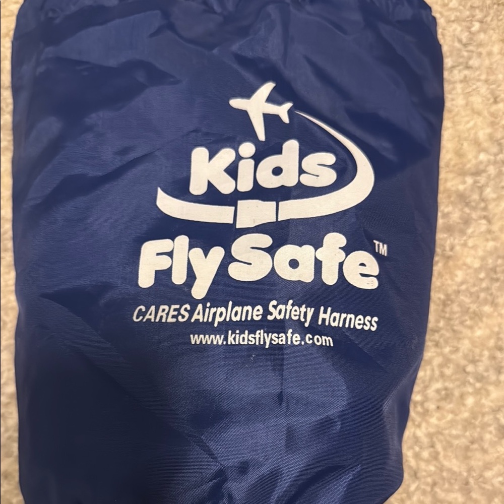 Blue Airplane Safety Harness -